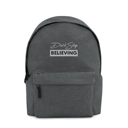 DS Believing | Embroidered Backpack