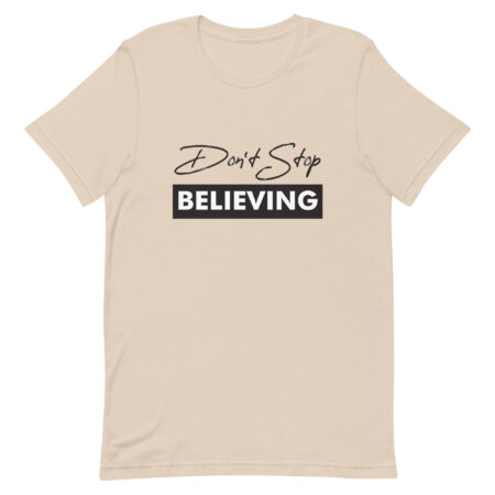 DS Believing Black Lettering | Unisex t-shirt